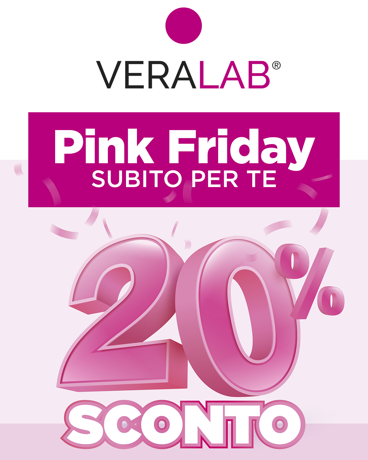 24.10_VERALAB promo pink friday cartello A4 ESE