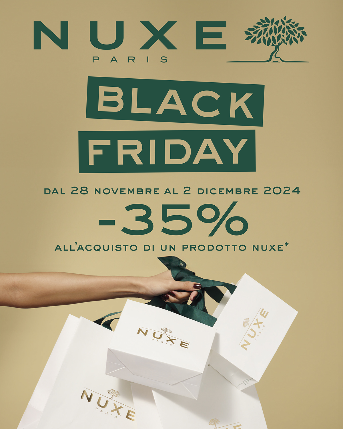 NUXE BLACK FRIDAY Locandina A3.indd